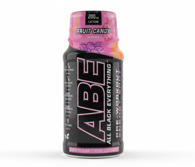Abe Ultimate Pre Workout Shot Food Supplement Fruit Candy, 60Ml